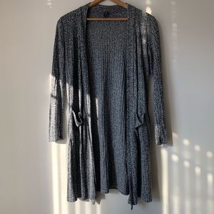 Heather grey light weight cardigan